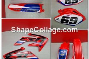 KIT PLASTICHE HONDA CRF 300 X 2010 2011 CRE 250 20