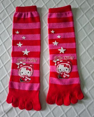 Calze antiscivolo con dita piedi 