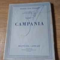 Libro touring club italiano del 1936- Campania