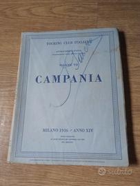 Libro touring club italiano del 1936- Campania