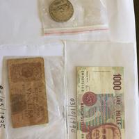 Monete in lire Italiane e straniere