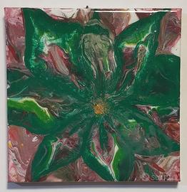 Dipinto acrilico su tela.