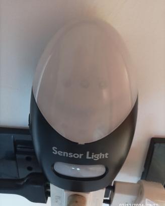 LUCE CON SENSORE DI MOVIMENTO A BATTERIA