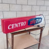 Insegna pubblicitaria luminosa Centro Tim