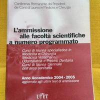 Libro universitario Test ammissione