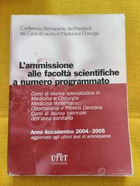 Libro universitario Test ammissione