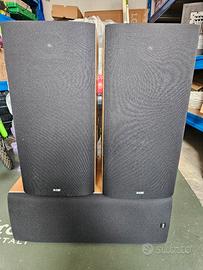 Tris B&W Serie 600 S3: DM602 + LCR600