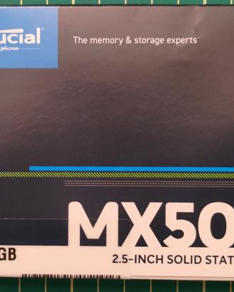 SSD Crucial MX 500 2 TB "Nuovo Ancora Sigillato"
