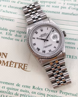 Rolex Datejust 16220, Full set, Si Permute