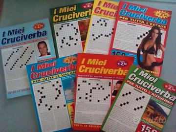 Riviste enigmistica, cruciverba ecc