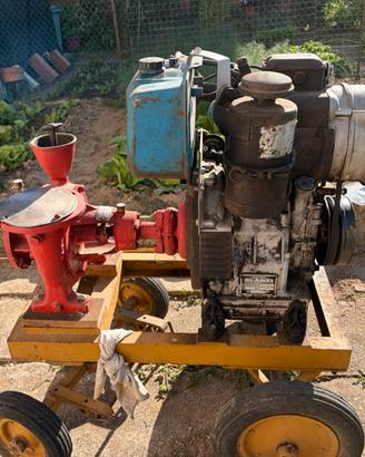 Motopompa Slanzi, diesel DVA 650, 10cv, 1 cilindro
