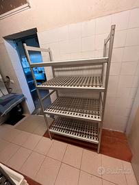 Scaffale in alluminio AISI