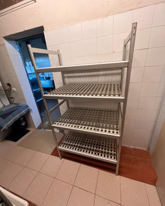Scaffale in alluminio AISI