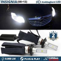 Kit Luci FULL LED Opel Insignia A H7 CANBUS 8000LM