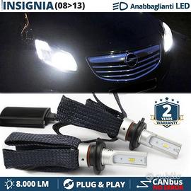 Kit Luci FULL LED Opel Insignia A H7 CANBUS 8000LM