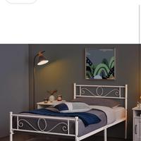 2 letto singolo ferro battuto nuovi