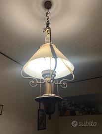 Lampadario in stile vintage