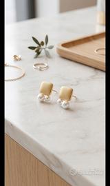 orecchini con perla intrend group max mara 