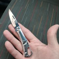 coltello da campeggio pesca acciaio inox 