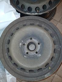 4 cerchi in ferro 16" renault megane