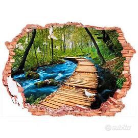 3D vinile adesivi murali decorazione paesaggio