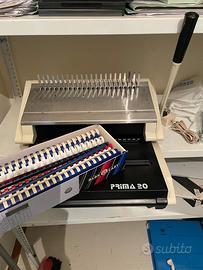 Rilegatrice Prisma 20 x dorsi in plastica