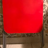 IKEA Sgabello Roy Pall 41x38 h.46 cm Rosso 1999