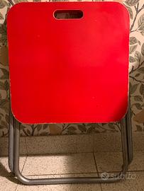 IKEA Sgabello Roy Pall 41x38 h.46 cm Rosso 1999