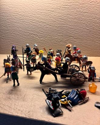 Lotto personaggi Playmobil per diversi set anni 90