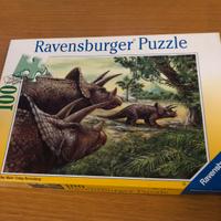 Puzzle Ravensburger dinosauri 100 pezzi