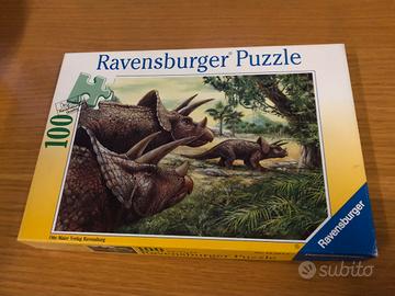 Puzzle Ravensburger dinosauri 100 pezzi