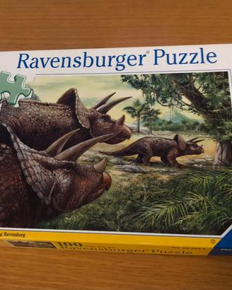 Puzzle Ravensburger dinosauri 100 pezzi