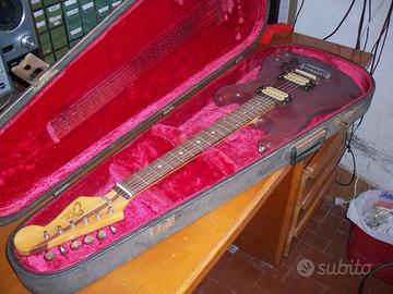 Chitarre buche ad f ---eko solid body 1975--klira