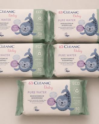 Salviette CLEANIC Baby Pure Water 5x50pz