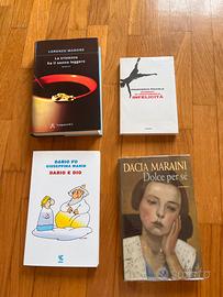 4 libri Autografati nuovi Fo-Maraini - Marone