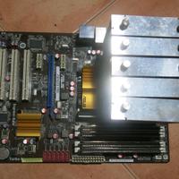 Motherboard Asus P5P43TD-Pro con CPU,Dissi e Ram