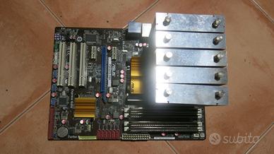 Motherboard Asus P5P43TD-Pro con CPU,Dissi e Ram