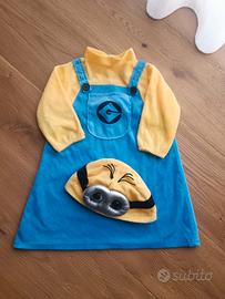 Costume Carnevale MINION per Bimbo/a - 2 Anni