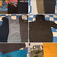 abbigliamento 10-11 cotone lotto 19pz