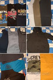 abbigliamento 10-11 cotone lotto 19pz