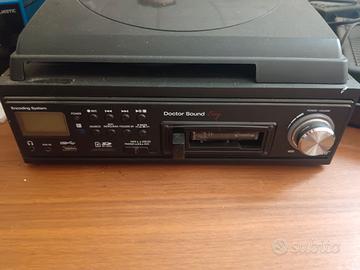 giradischi usb e Lettore Cassette Doctor Sound 