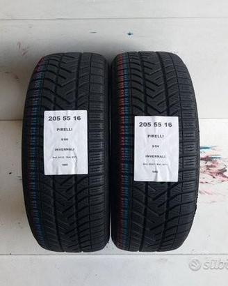 2 gomme 205 55 16 pirelli a980