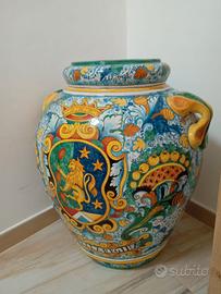 Vaso in ceramica artigianato Fiorentino