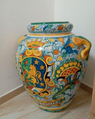 Vaso in ceramica artigianato Fiorentino