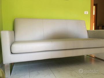 Divano in ecopelle 3 posti