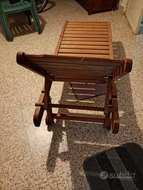Lettini per esterno legno 