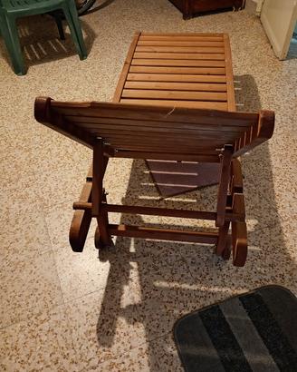 Lettini per esterno legno 