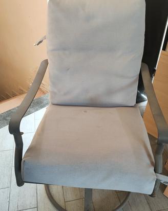 sedie da terrazzo o giardino 