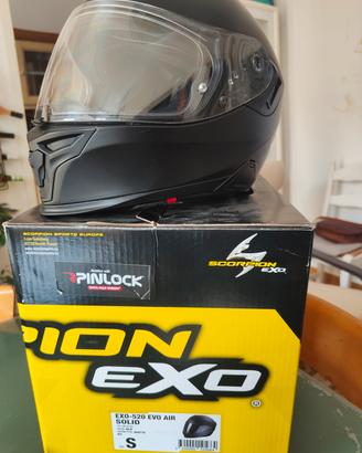 casco scorpion evo air solido black 