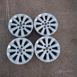 N.4 CERCHI IN LEGA ORIGINALI PER OPEL 17”